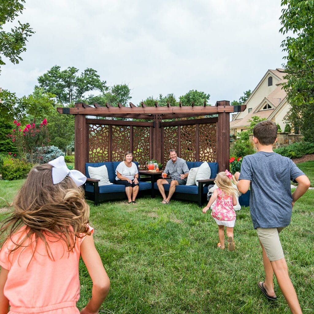LimeLight Marketing Featured Work for BackYard Discovery Pergola