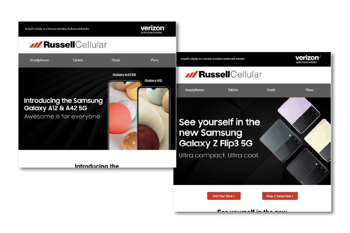 LimeLight Marketing - Russell Cellular Current Customers