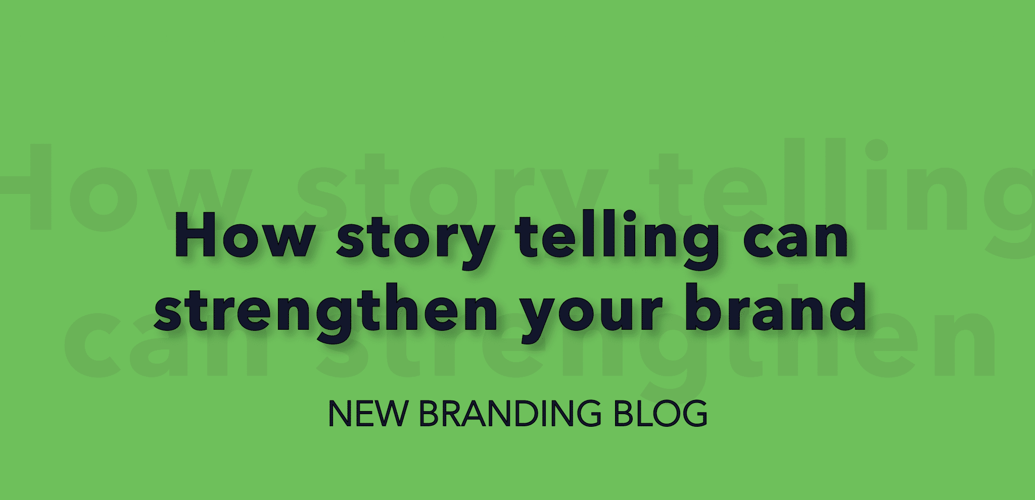 What is Brand Storytelling?