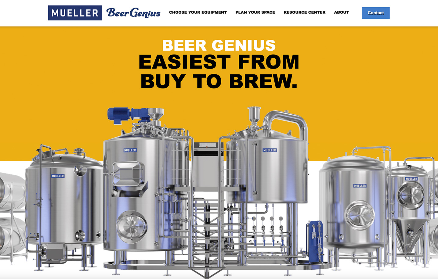 new beer genius website on shopify designed by limelight marketing